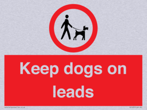 Keep dogs on leads